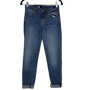 KUT from the Kloth Kurvy Diana Skinny Jeans Dark Wash‎ Denim Size 4